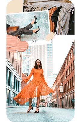 Fashion collage Instagram Story design, available for customization with PicMonkey's Instagram Story maker.