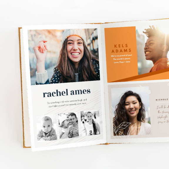 Make a yearbook photo ad using PicMonkey's collage maker tools