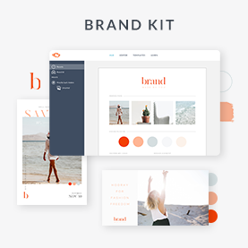 PicMonkey brand kit for collecting fonts, colors, logos, and templates in one place.