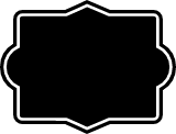 Dark Rectangle Badge