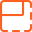 PicMonkey orange "Smart Resize" icon. Smaller rectangle within larger square.